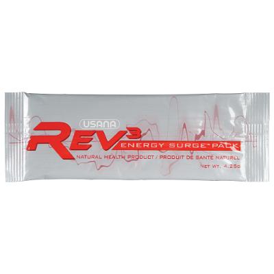 sachets tubulaires rev3 energy surge boisson energetique